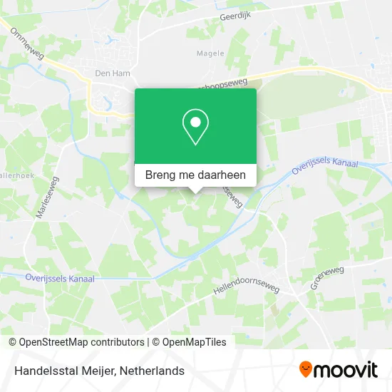 Handelsstal Meijer kaart