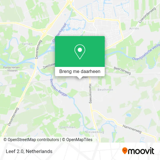 Leef 2.0 kaart