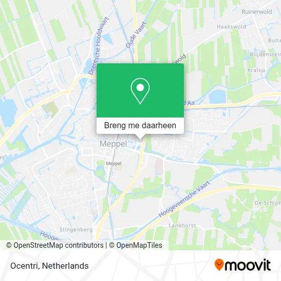 Ocentri kaart