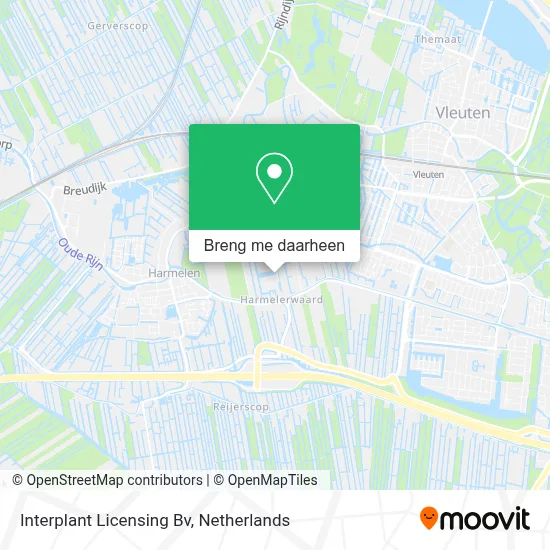 Interplant Licensing Bv kaart