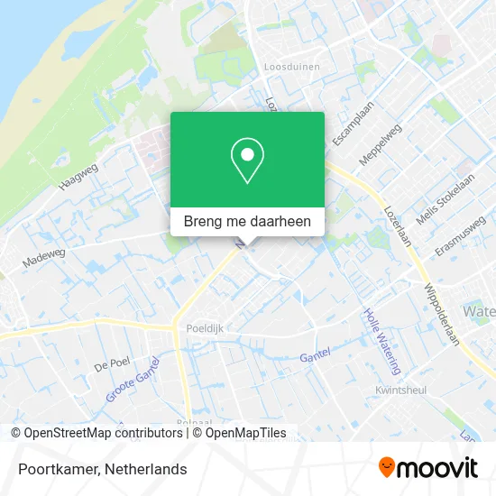 Poortkamer kaart