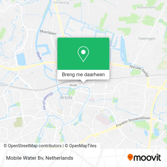 Mobile Water Bv kaart