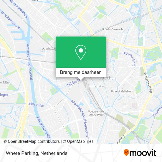 Where Parking kaart