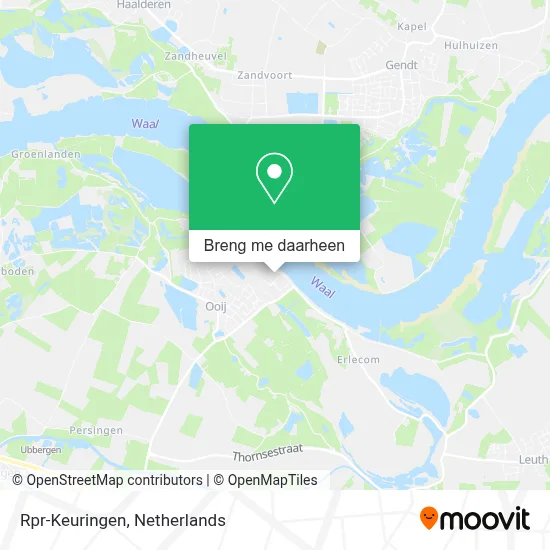 Rpr-Keuringen kaart