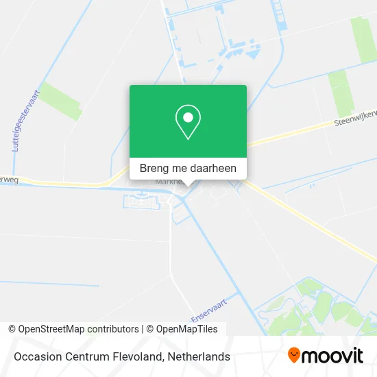 Occasion Centrum Flevoland kaart