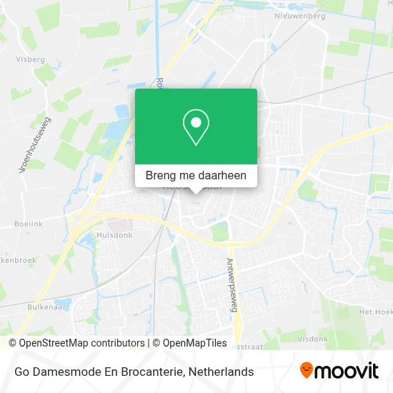 Go Damesmode En Brocanterie kaart