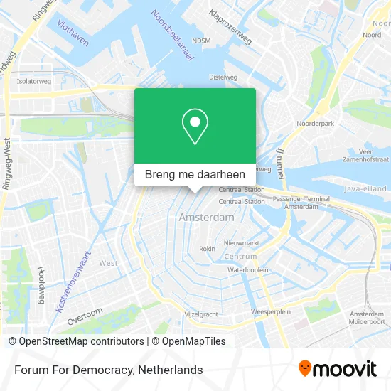 Forum For Democracy kaart