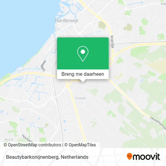 Beautybarkonijnenberg kaart