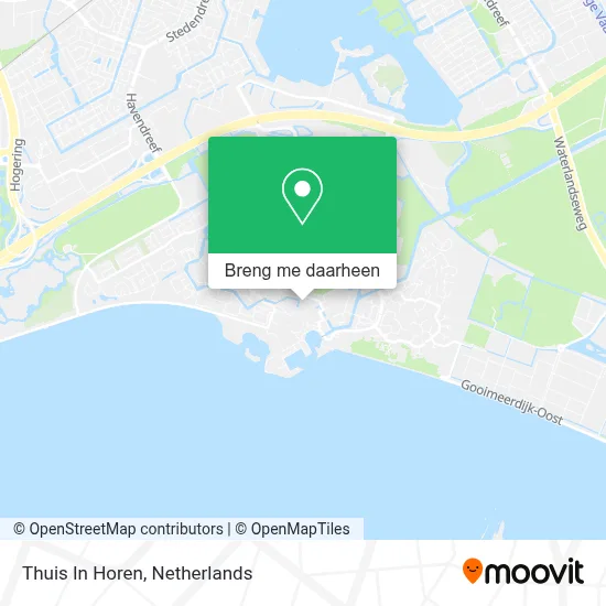 Thuis In Horen kaart