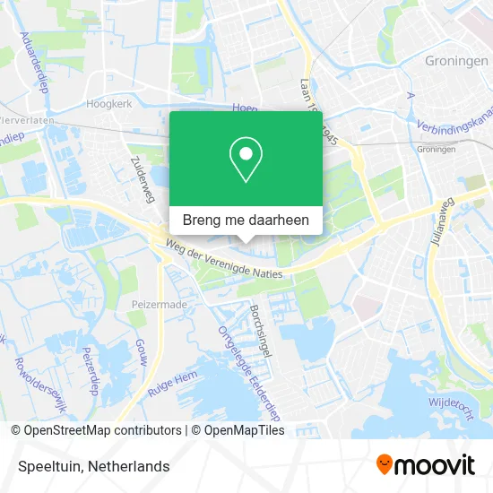 Speeltuin kaart