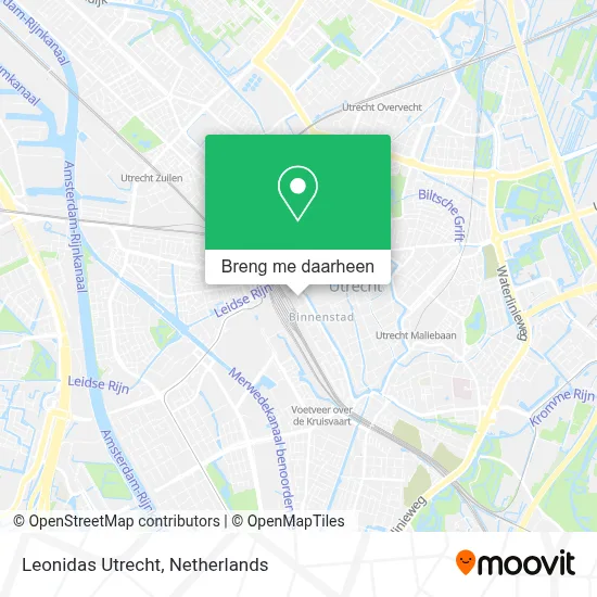 Leonidas Utrecht kaart