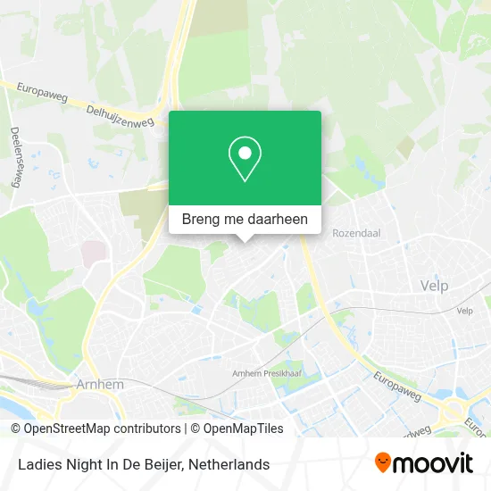Ladies Night In De Beijer kaart