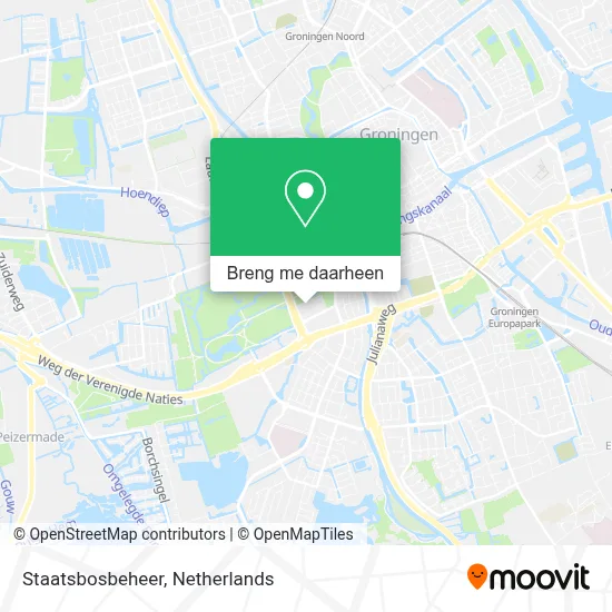 Staatsbosbeheer kaart