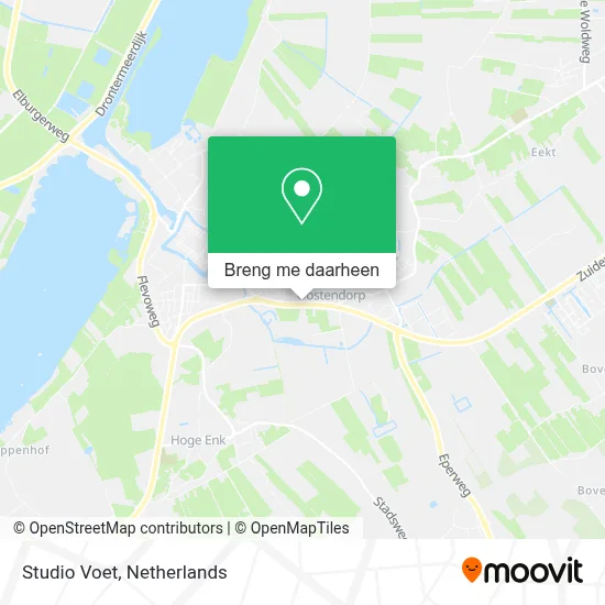 Studio Voet kaart