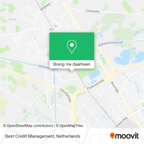 Best Credit Management kaart