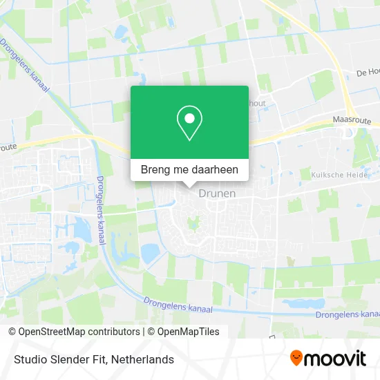Studio Slender Fit kaart