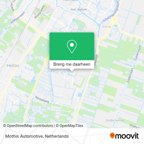 Mothis Automotive kaart