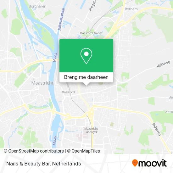 Nails & Beauty Bar kaart