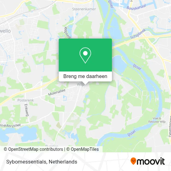 Sybomessentials kaart