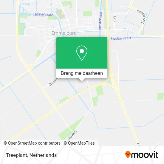 Treeplant kaart