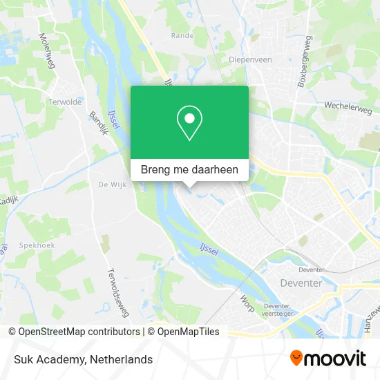 Suk Academy kaart