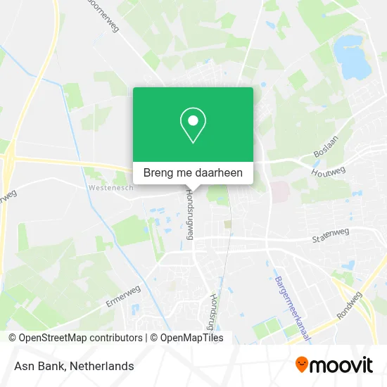 Asn Bank kaart