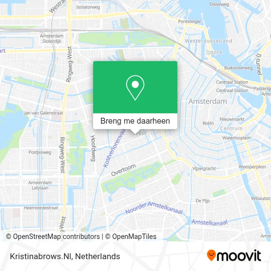 Kristinabrows.Nl kaart