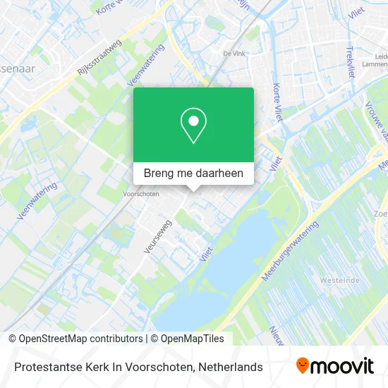 Protestantse Kerk In Voorschoten kaart