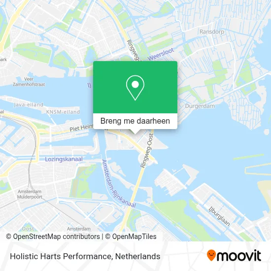 Holistic Harts Performance kaart