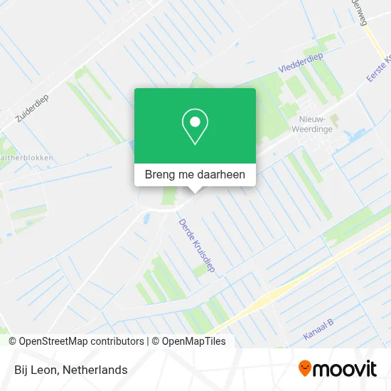 Bij Leon kaart