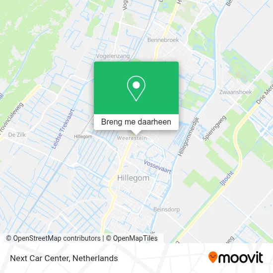 Next Car Center kaart
