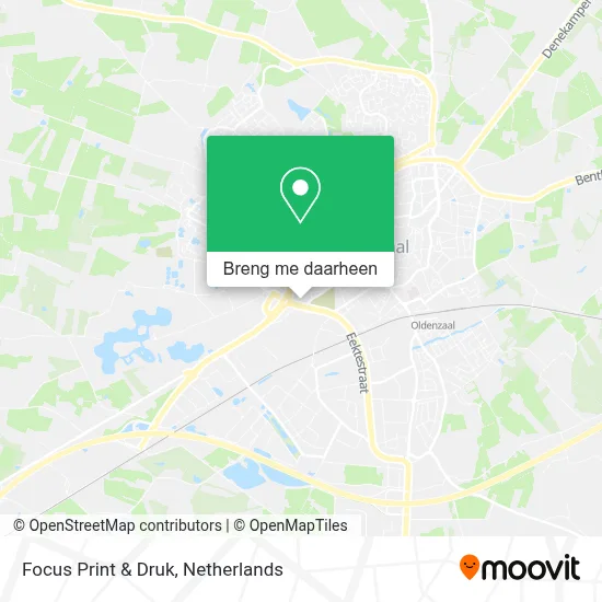Focus Print & Druk kaart