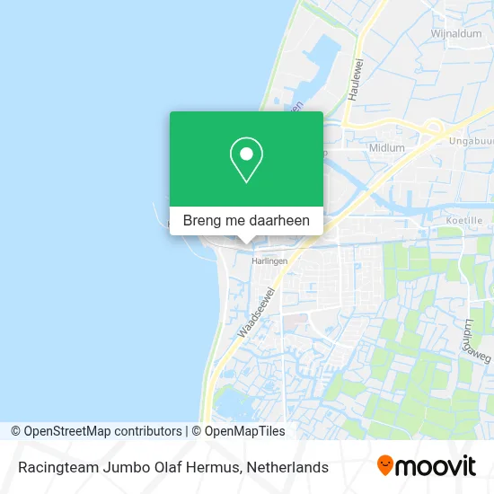 Racingteam Jumbo Olaf Hermus kaart