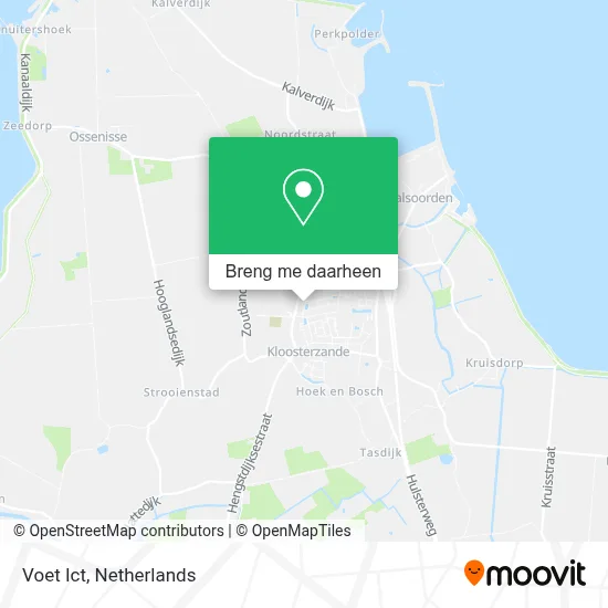 Voet Ict kaart