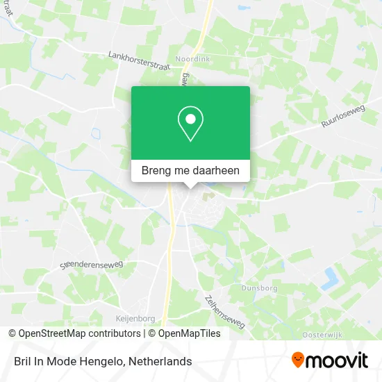 Bril In Mode Hengelo kaart