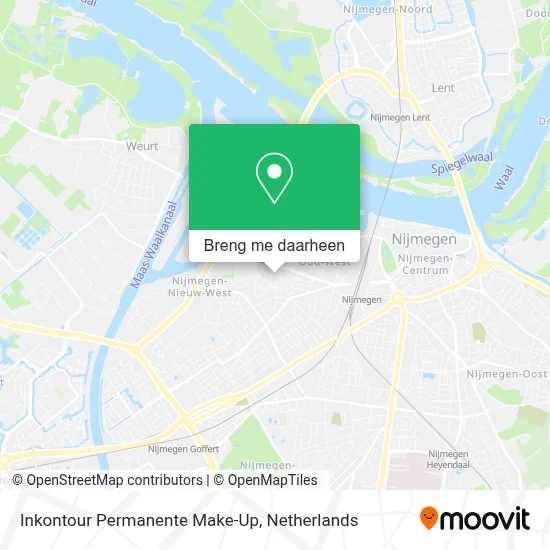 Inkontour Permanente Make-Up kaart