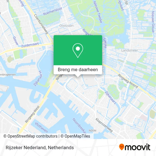 Rijzeker Nederland kaart