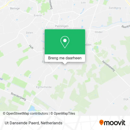 Ut Dansende Paerd kaart