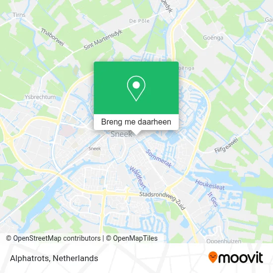 Alphatrots kaart