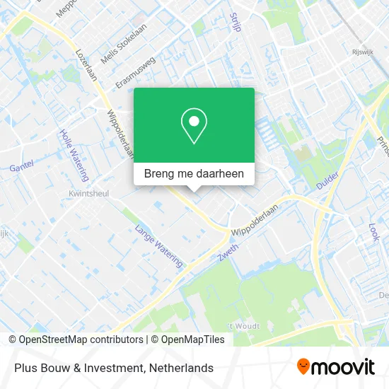 Plus Bouw & Investment kaart