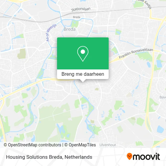Housing Solutions Breda kaart