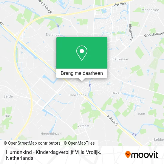 Humankind - Kinderdagverblijf Villa Vrolijk kaart