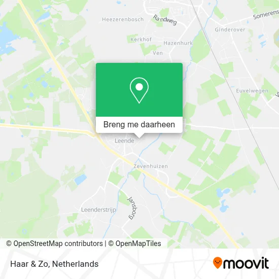 Haar & Zo kaart