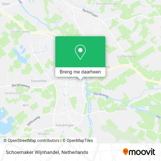 Schoemaker Wijnhandel kaart