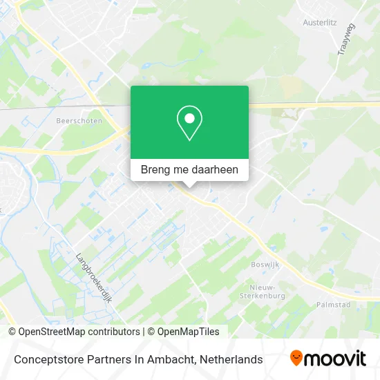 Conceptstore Partners In Ambacht kaart