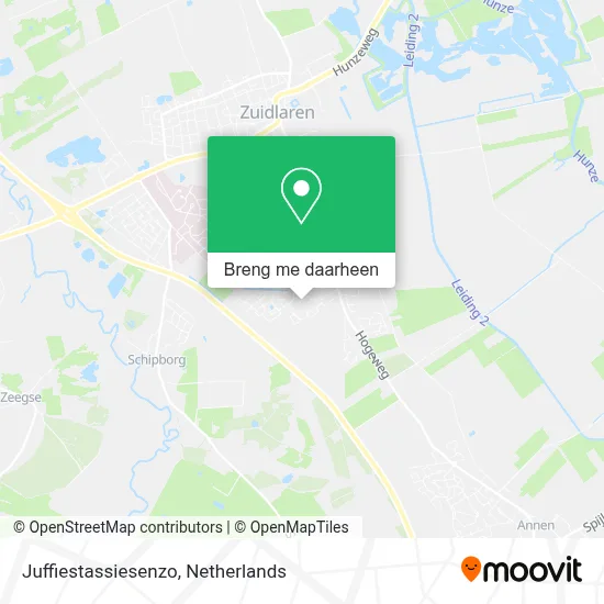 Juffiestassiesenzo kaart