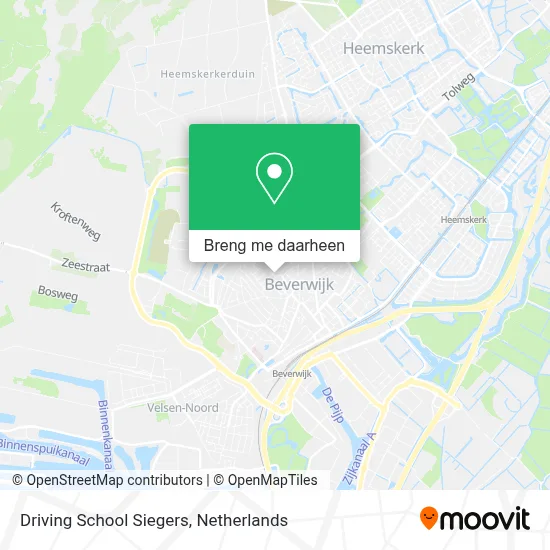 Driving School Siegers kaart