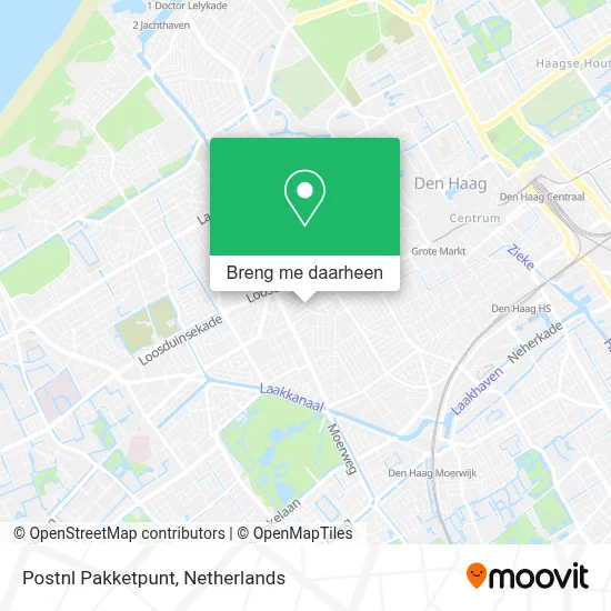 Postnl Pakketpunt kaart