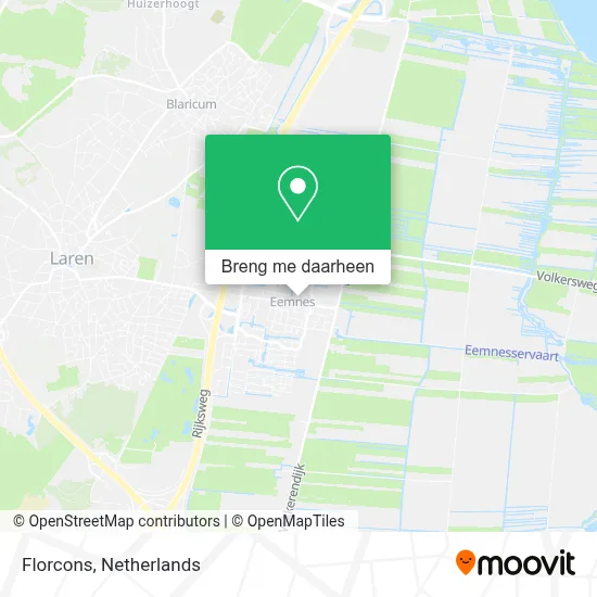 Florcons kaart
