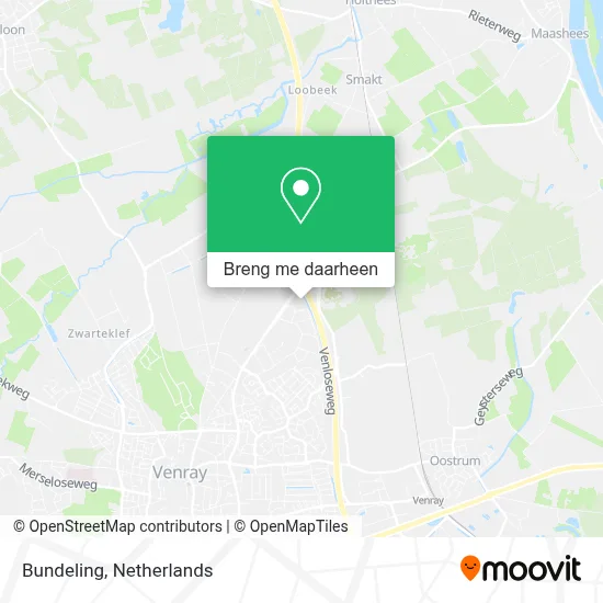 Bundeling kaart